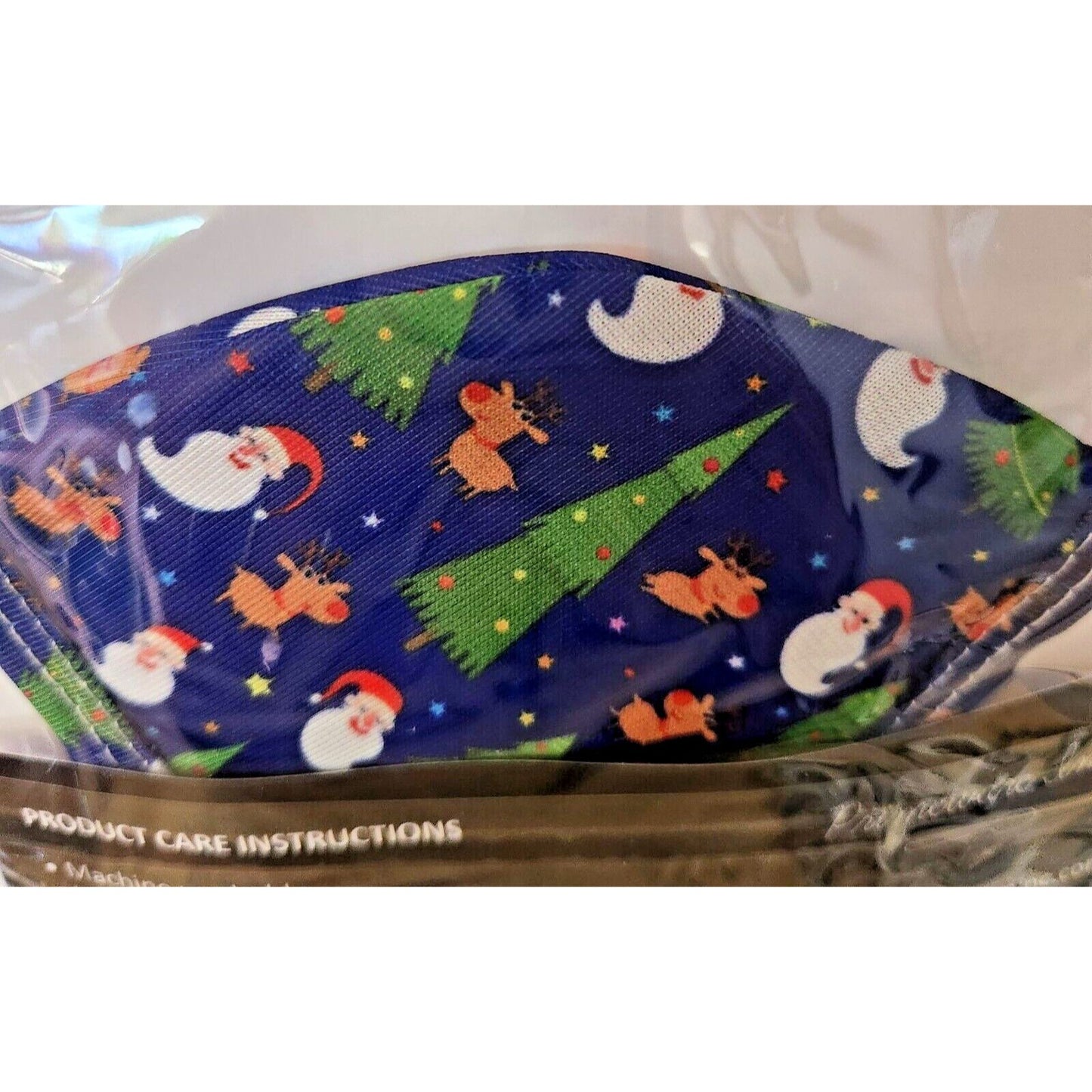 Primeware Mask Christmas Design Kids 2 pack 2 layers 100 % Polyester Washable