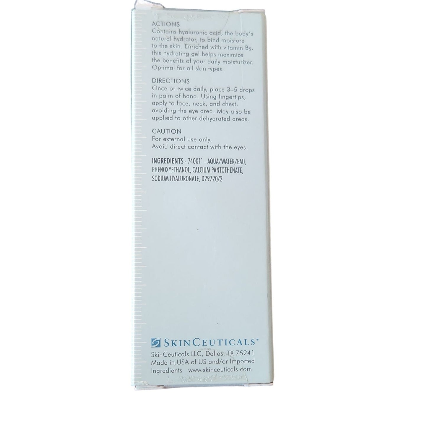 Skin Care SkinCeuticals Hydrating B5 Gel 30ml 1.0 fl oz