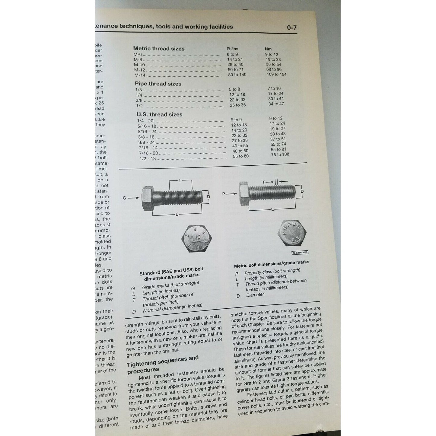 1993- 1997 Haynes Chevrolet Camaro Pontiac Firebird  thru  Auto Repair Manual