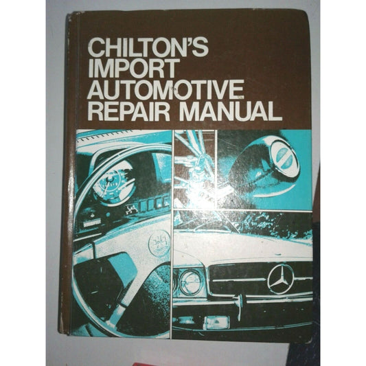 Book 1977 Chilton's Import Automotive Repair Manual 4th Edition  Audi -Volkswagen