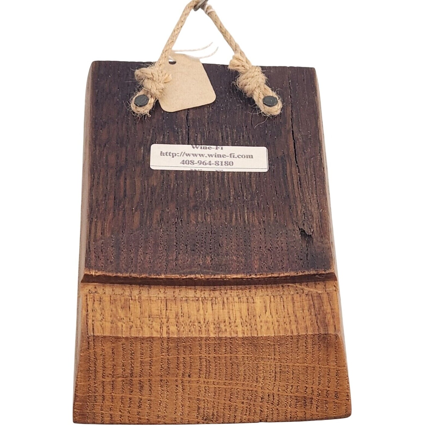 Wood Wine Barrel Sign Wine Bottle Barrel Wine Glass Wine Stave Stained Hanger