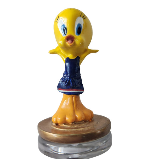 Cheese Pins Warner Bros 1 each  Tweaty Bird  4" tall 1" stand Mark your Cheese