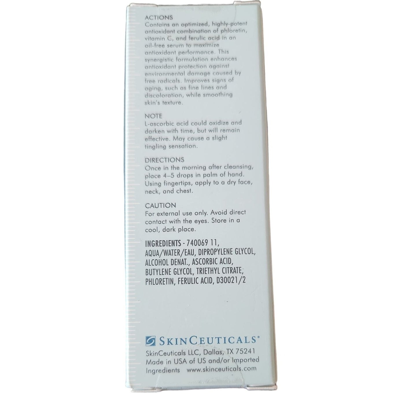 Skin Care SkinCeuticals Phloretin CF 1 oz New