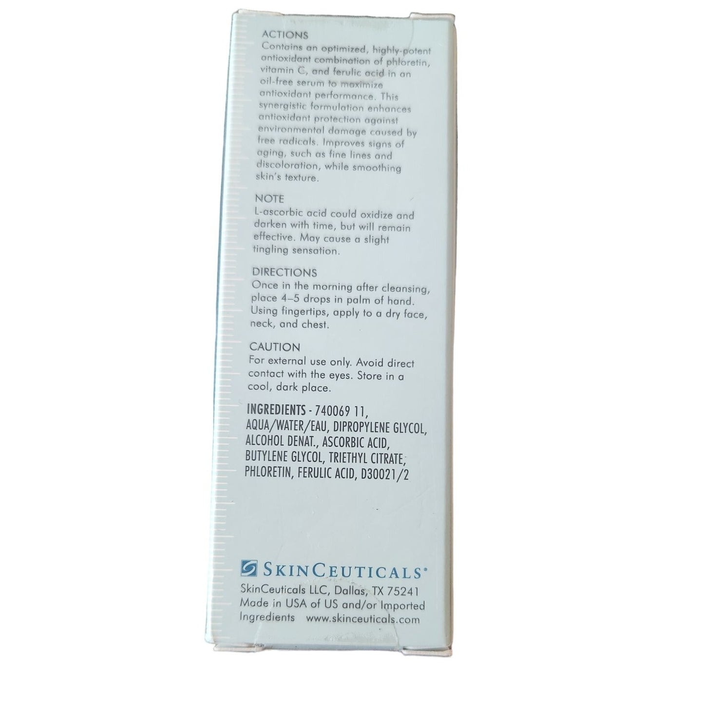 Skin Care SkinCeuticals Phloretin CF 1 oz New