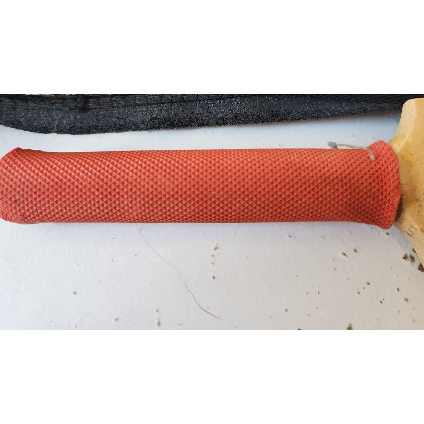 Ebay India Wood  Paddle Promo Item Red Rubber Handle 12" x 2" x 1"  Ebannayna