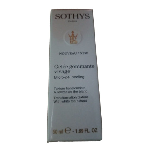 Skin Care Sothys Gelee gommante visage Micro-Gel Peeling 1.69 oz/50ml   New In Box