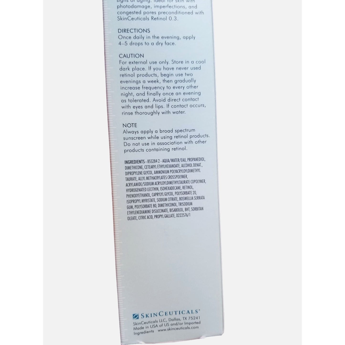 Skin Care SkinCeuticals Retinol 0.5  1 oz