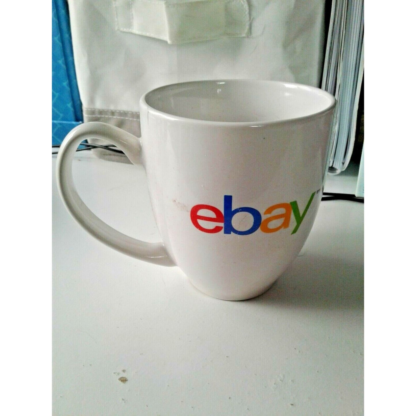 Mug Set 2 eBay Retro Logo EBAY Seller Protection Cup White Ebayana From Event