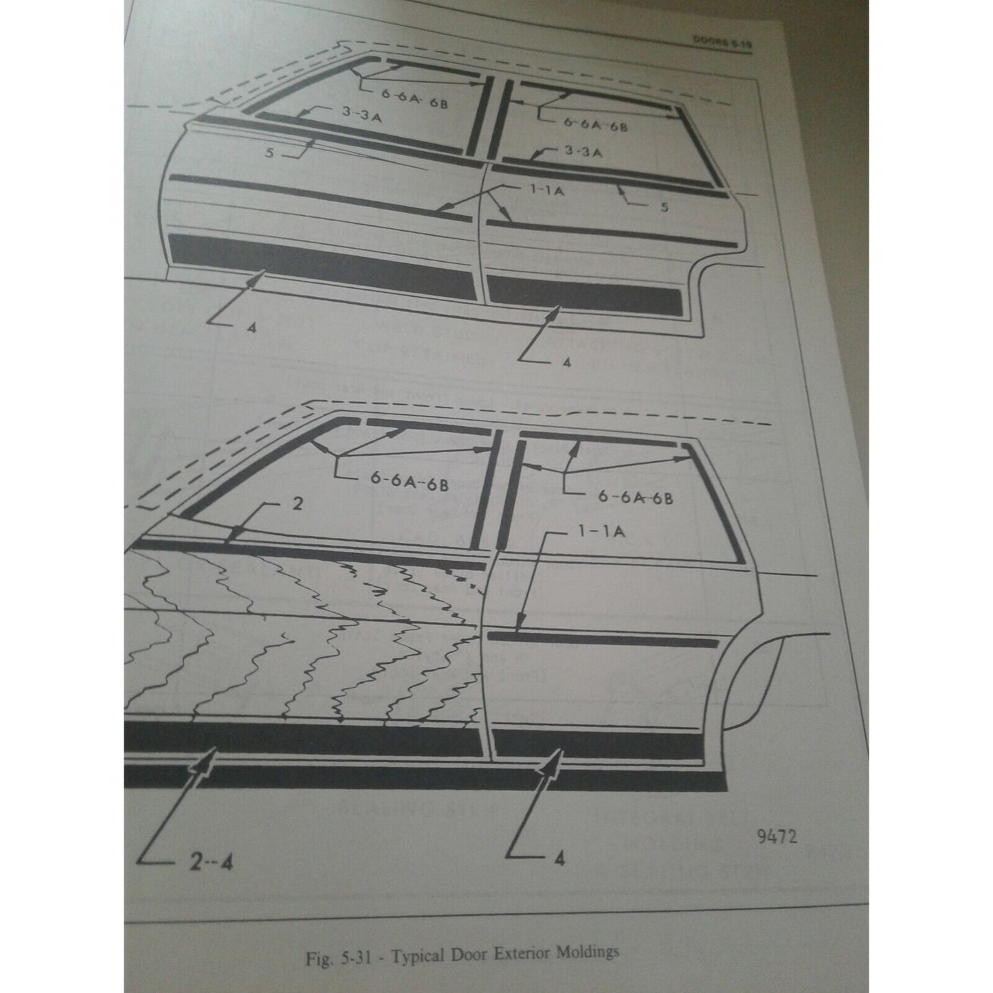 1978 Fisher Body Service Manual, Chevy/  Pontiac/ Oldsmobile/ Buick/ Cadillac GM