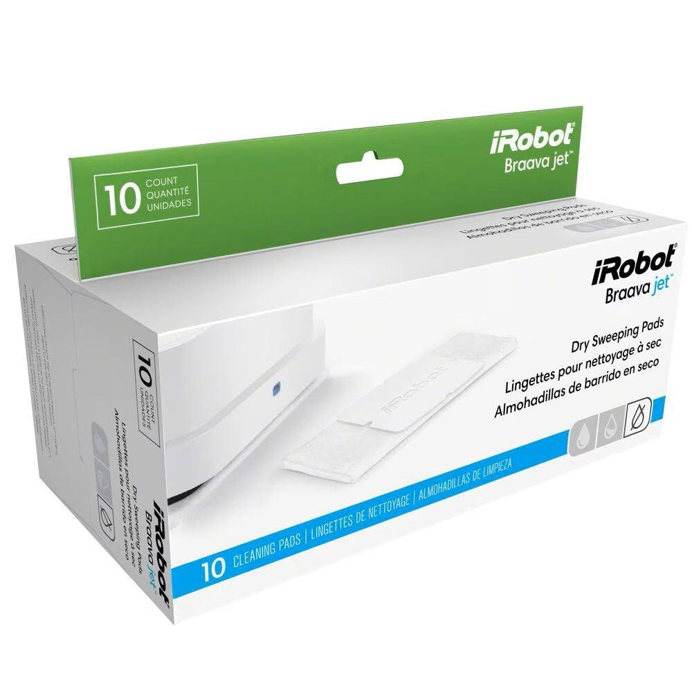 iRobot Braava Jet 10 Dry Sweeping Pads in White