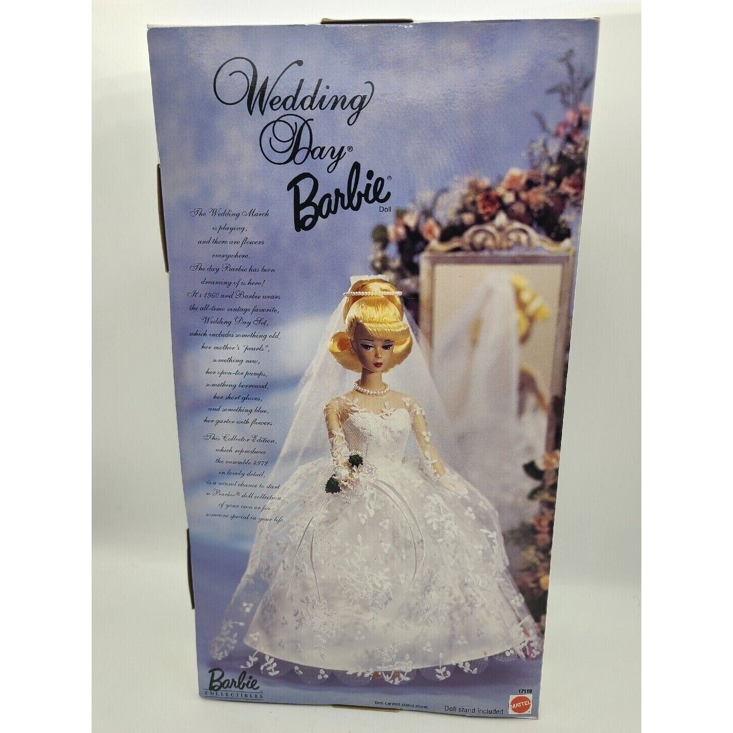 Blonde Wedding Day Barbie 1996 Mattel, 1960 Reproduction, Collector Edition NEW