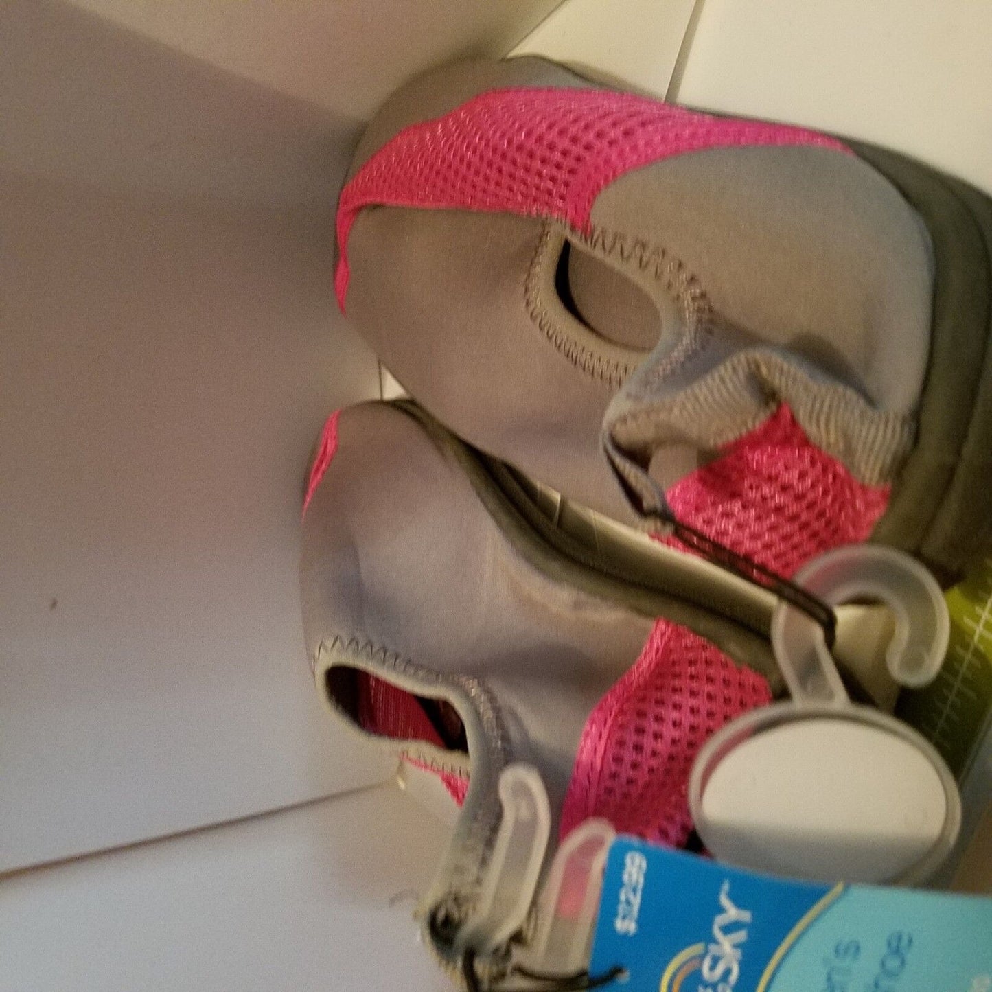 Shoes Water Shoes Size 7 - 8  Swim Pink & Grey Women's Aqua Rubber Sole