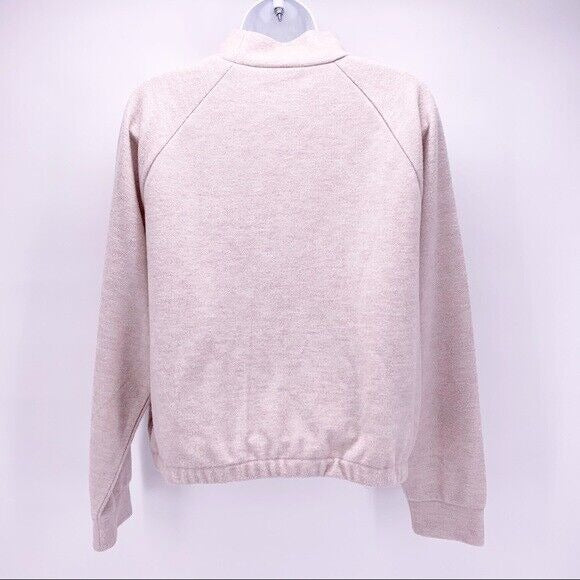Sweatshirt Prologue Women's Size XXL Long Sleeve Tie Waist Neutral Heather