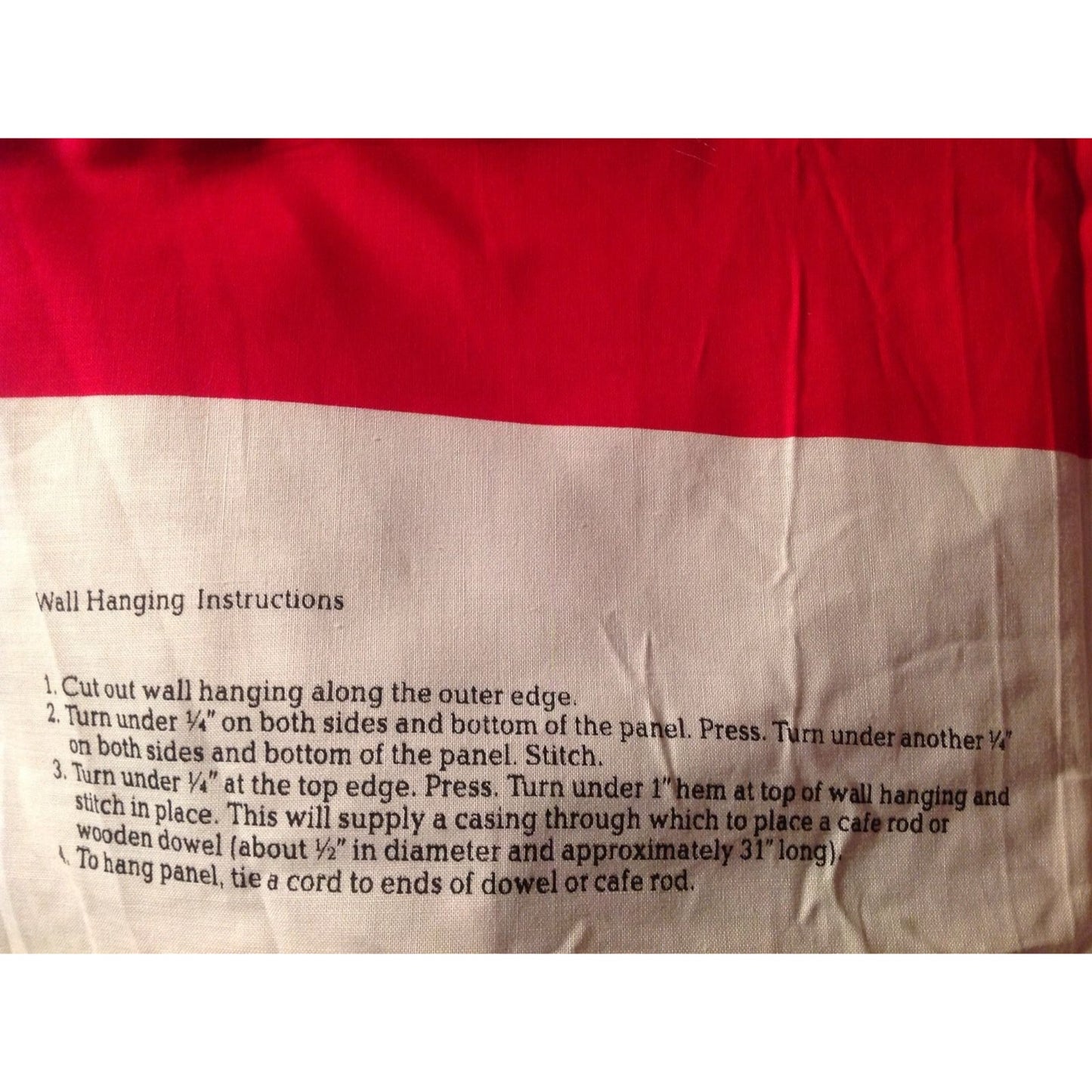 Craft Kit Father Christmas The Legend of Santa Claus Book Fabric with Instructions 44" x 36" Cranston Printworks