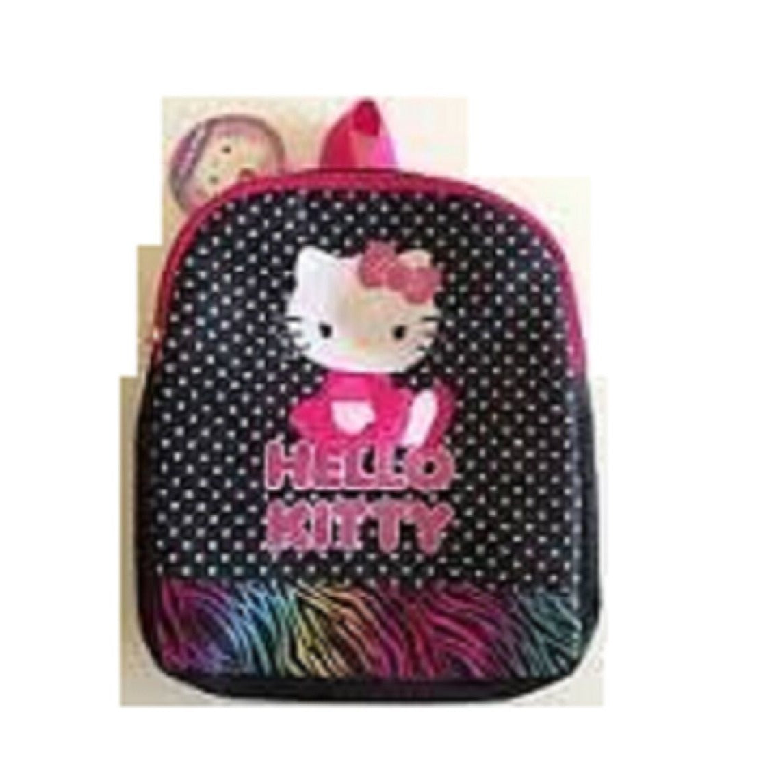 Backpack Hello Kitty Dome Mini Pre School Toddler Sparkle Bag Airport 10 x 8 x 4