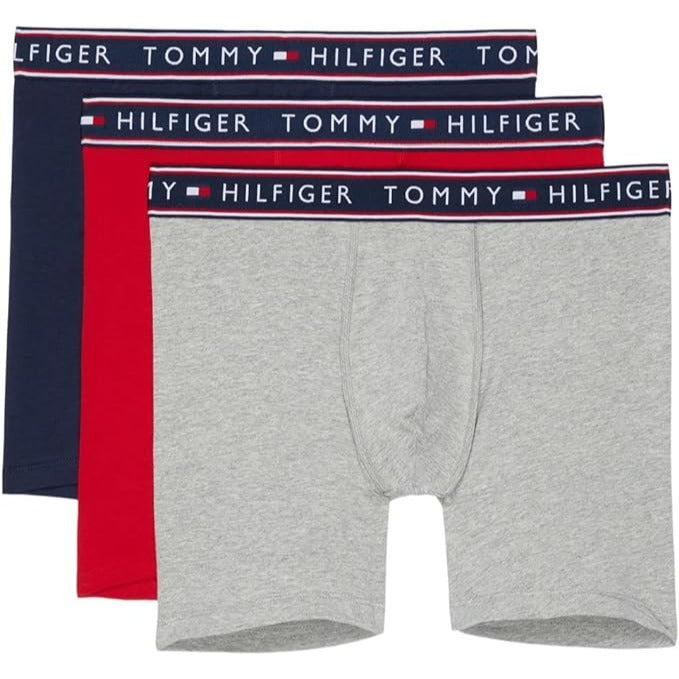 Tommy Hilfiger Size S/P Men's Cotton Stretch 3-Pack Boxer Brief