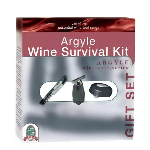 Wine Survival Kit by Argyle Wine & Bar Accessories Waiter Friend Wine Pump Champagne Stopper