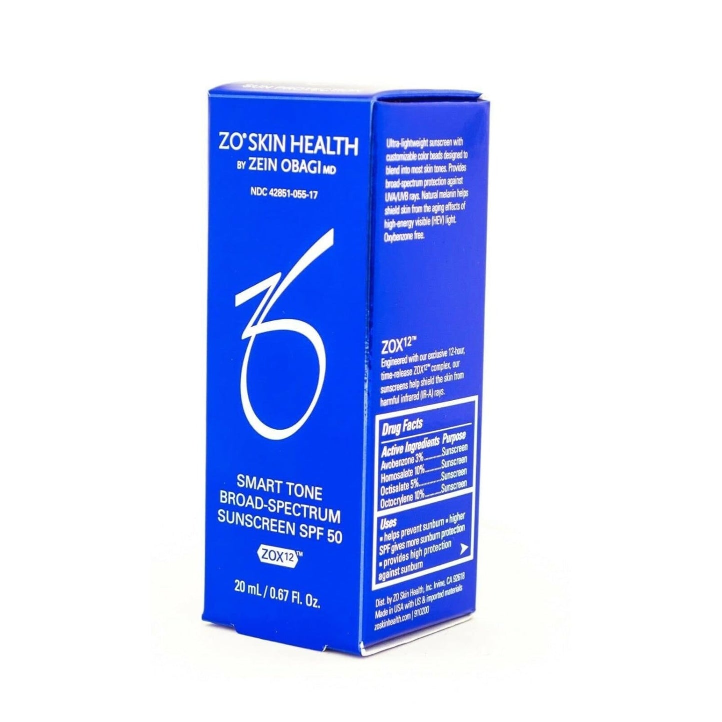 ZO Skin Health Smart Tone Broad-Spectrum Sunscreen SPF 50 Travel Size 0.67 Fl Oz 1/26