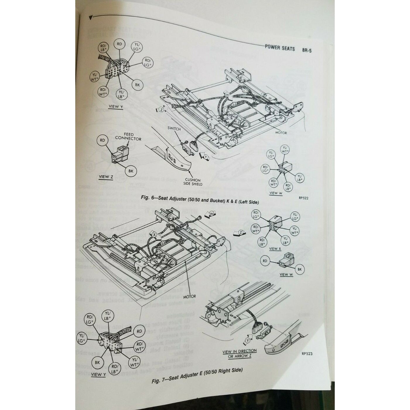 1988 Chrysler Service Manual Electrical Fuel & Emissions Front Wheel Drive