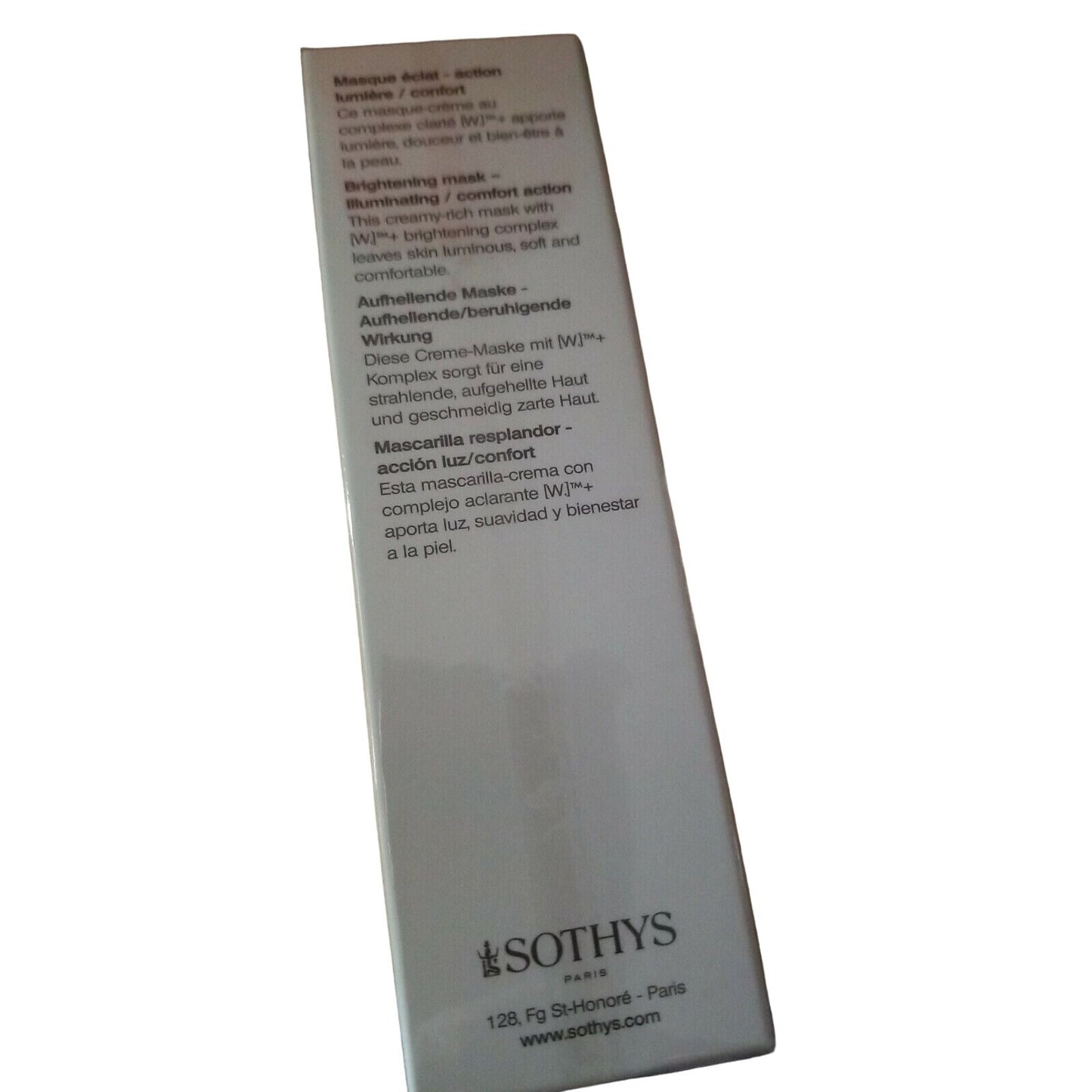 Skin Care Sothys [W]+ Brightening Mask - Illuminating/Comfort Action 50ml/1.69oz