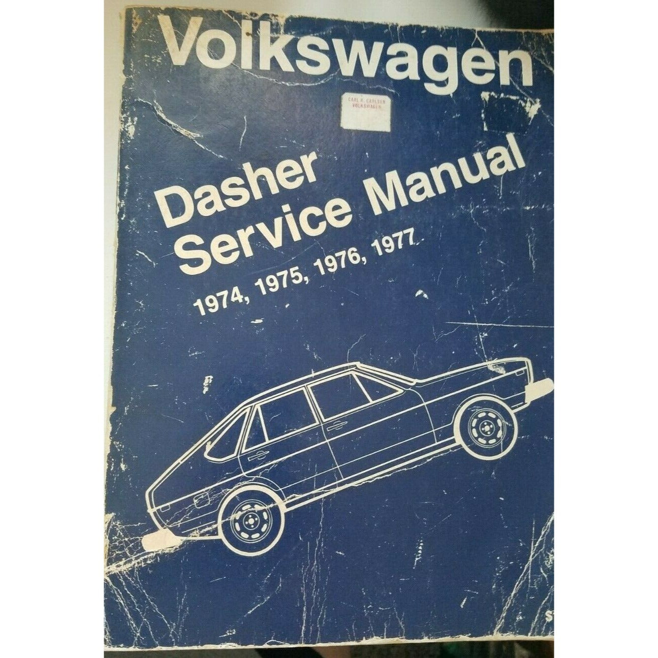 1974 -1977  Robert Bentley  Volkswagen Dasher Service Manual