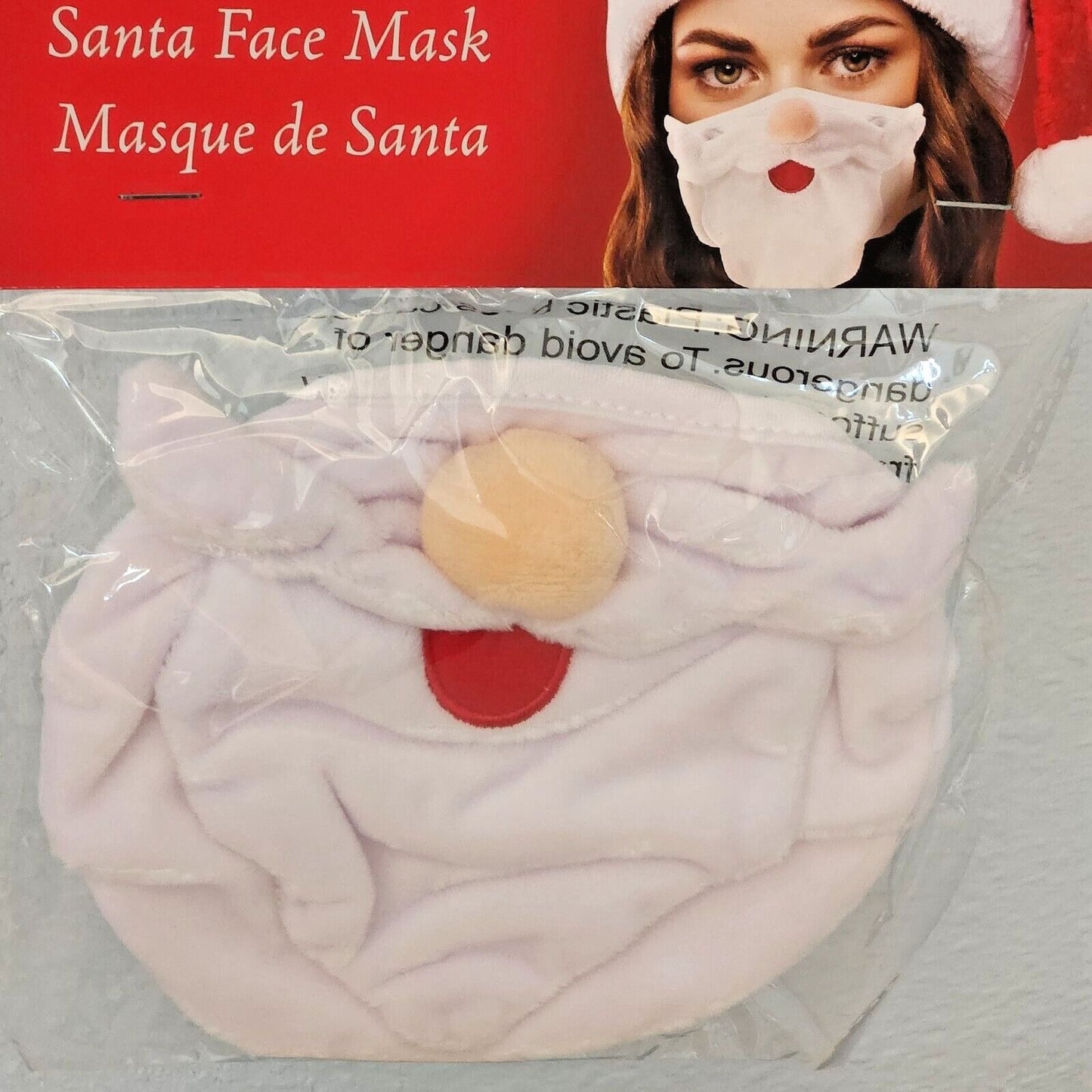 Mask Santa Beard Department 56 Adult Christmas Holiday