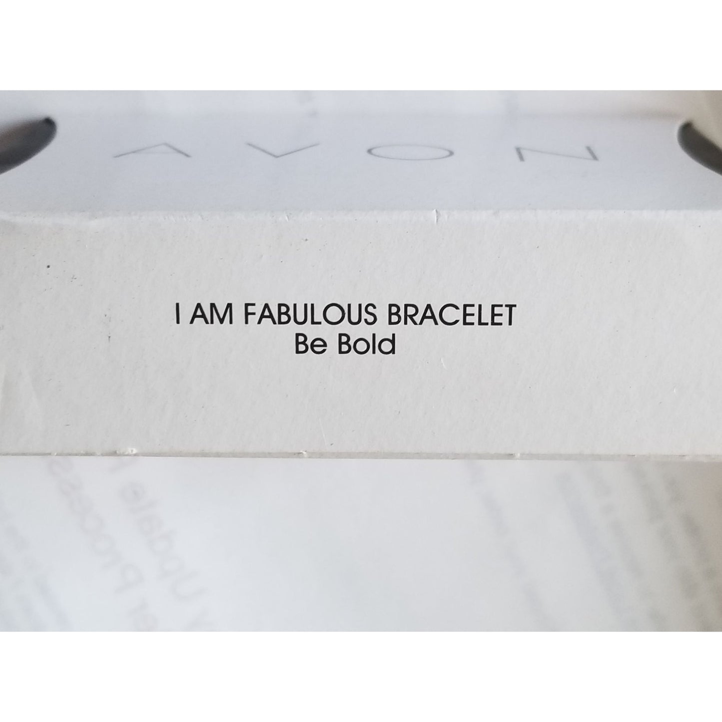 Avon Bracelet Cuff Be Bold Bracelet  I Am Fabulous Bracelet