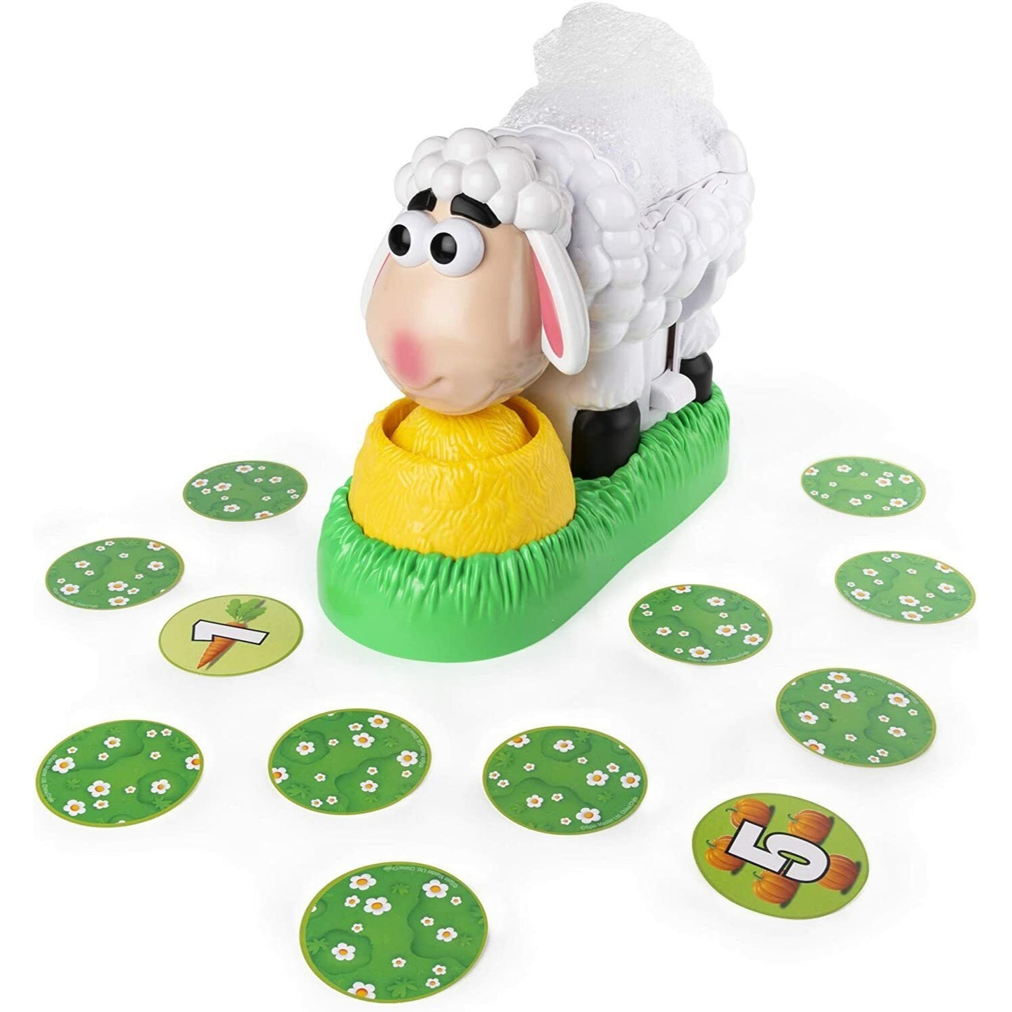 Game Baa Baa Bubbles, Bubble-Blasting with Interactive Sneezing Sheep, for Kids