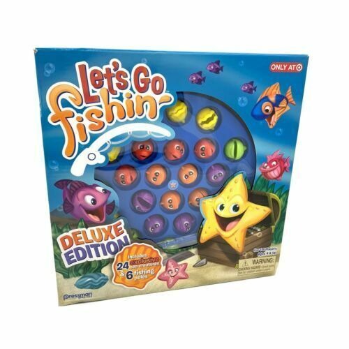 Game Let's Go Fishing Deep Sea Deluxe Edition Game. Race To Catch The Most Fish