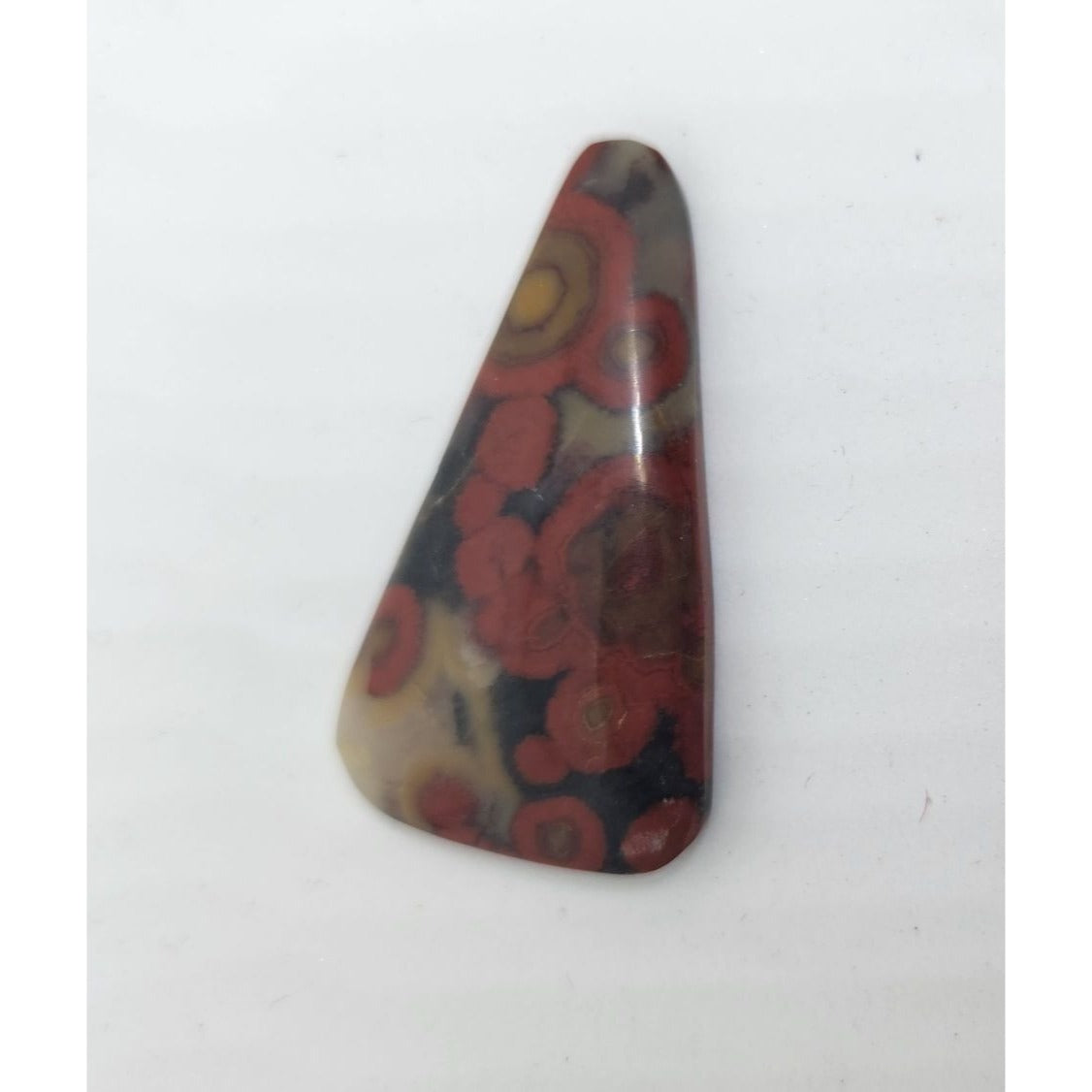 Gemstone Loose Morgan Hill Poppy Jasper Stone Cabochon Pendant Size 35 ct  6.9 gr