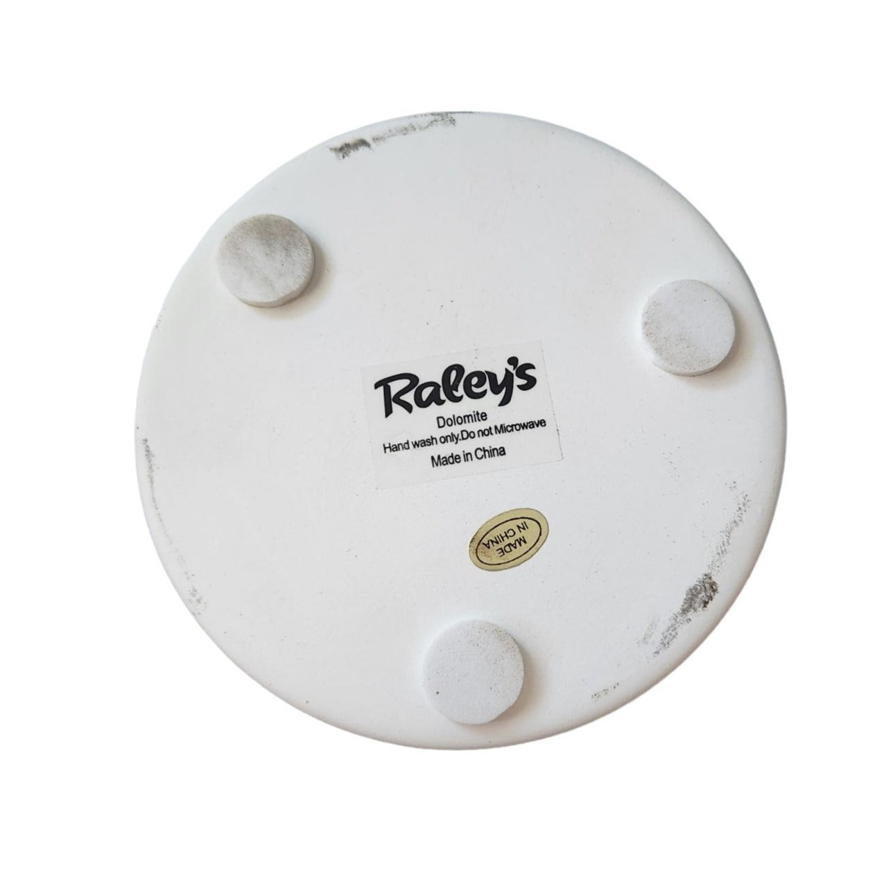 Coasters Wine Design Ceramic Rubber Feet 4" Round Grape Clusters Purple Red Ralph's Dolmite