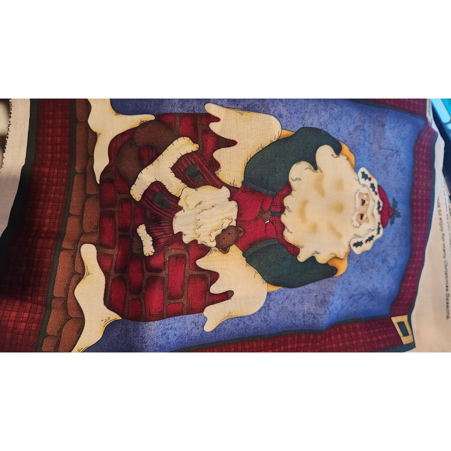 Craft Kit Whispering Pines Christmas Panel 36 x 60 Make several items applique