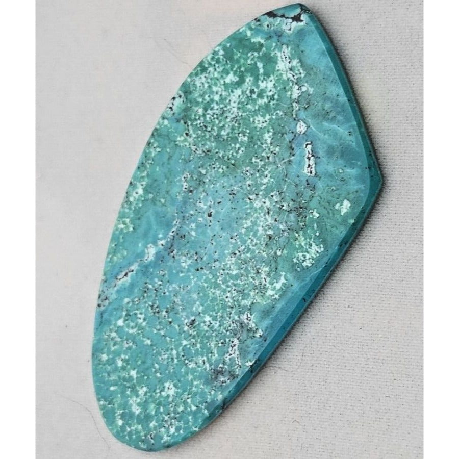 Gemstones Loose Turquoise Cabochon 8.6 gr Pendant Size 60 mm x 30 mm x 2 mm