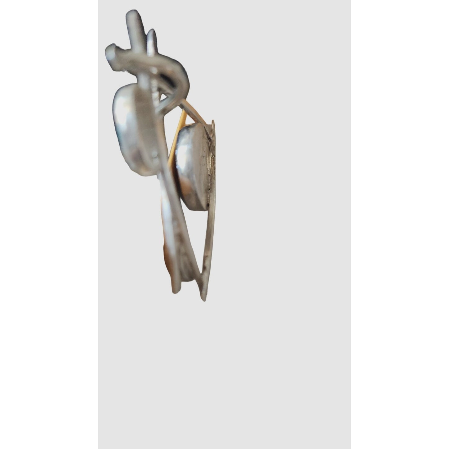 Pendant  Triangle Shape Ruby, Utah Jasper, Australian Variscite Pendant 17.2 Grams 925 Silver  60mm x 55mm Jewelry