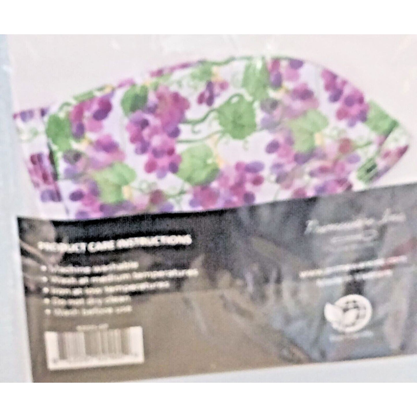 Primeware Mask Grapes Design Adult 2 pack 2 layers 100 % Polyester Washable