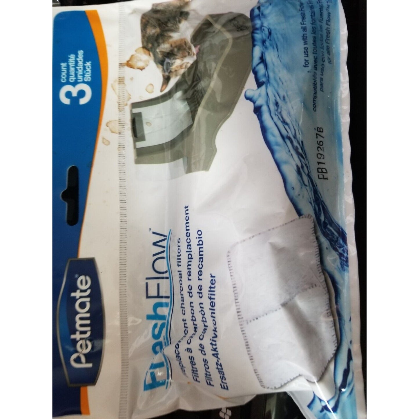 Petmate Fresh Flow Replacement Filters 3 Pack