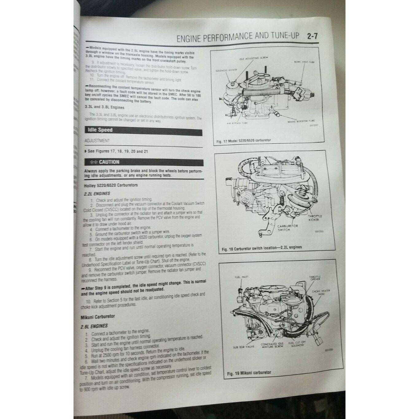 1984 - 95  Chilton's Chrysler Caravan Voyager Town & Country  Repair Manual