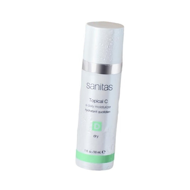 Skin Care Sanitas Topical C, Daily Moisturizing And Reparative Balm, 1 oz New