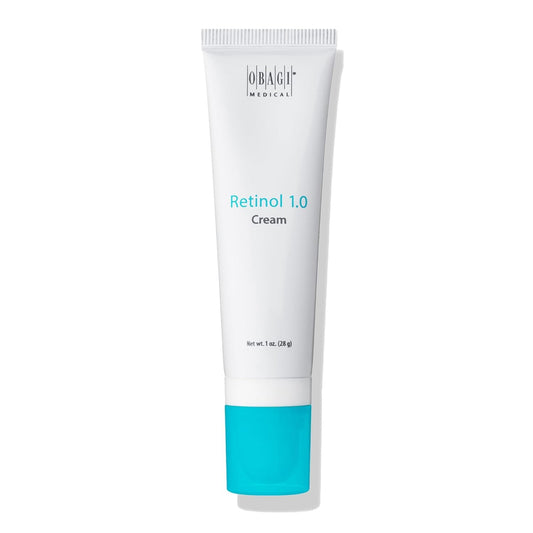 Obagi Retinol 1.0 Cream 1 oz Helps Reduce the Appearance of Fine Lines  Wrinkles & Smooth Texture with Minimal Irritation