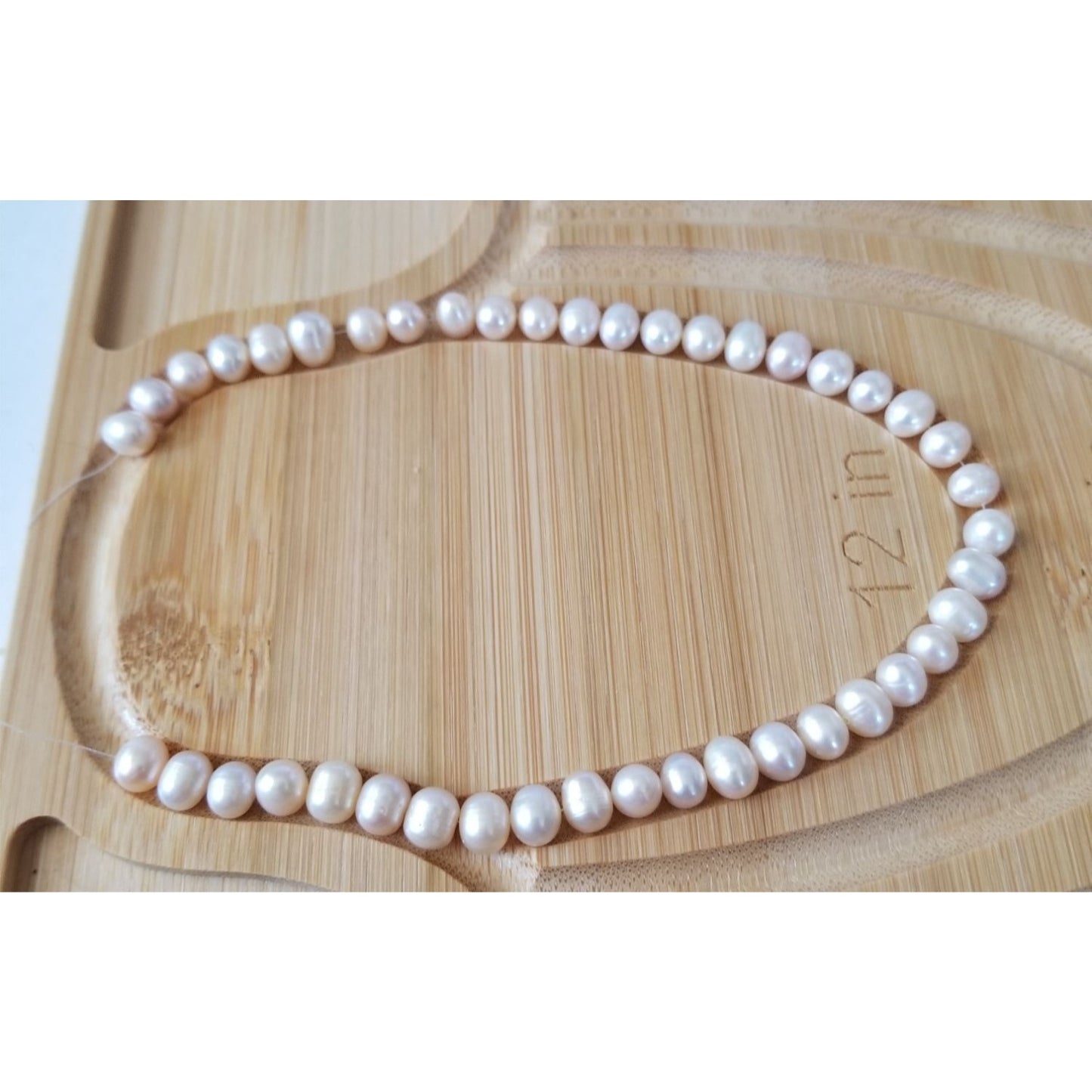 Loose Pearl Pink Pearl  Bag  L 9  Round 8 mm  Bin  Pearl  39 Pcs 83 ct  16.6  gr  10" Drilled