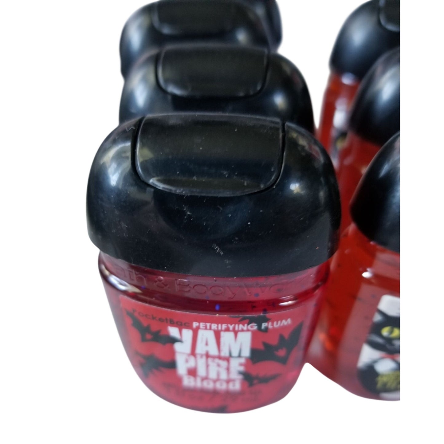 Bath & Body Works 10 Small 1 oz Hand Sanitizer  3 Vampire 3 Perrfect  2 Creep it Real 2 GhoulFriend