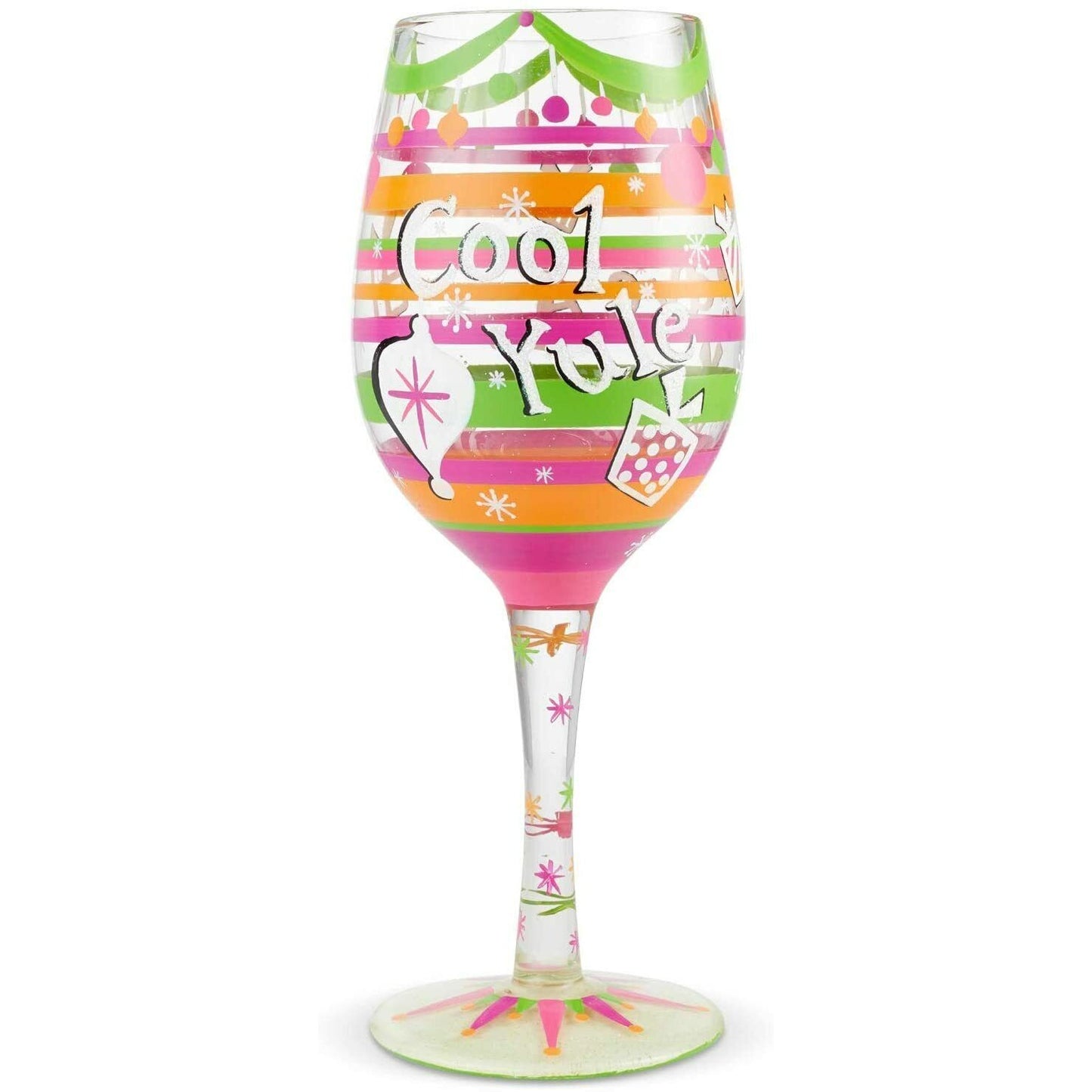 Lolita Wine Glass Love My Wine Cool Yule 15 oz Glass