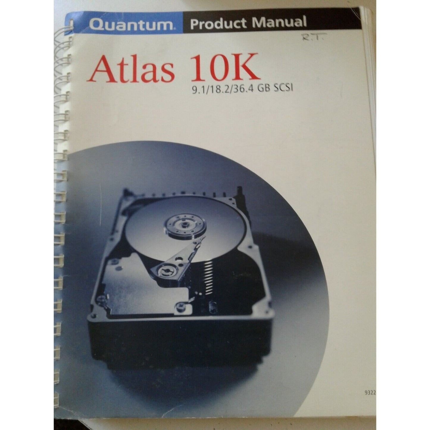Quantum Product Manual Atlas 10K 9.1 / 18.2 / 36.4 GB SCSI