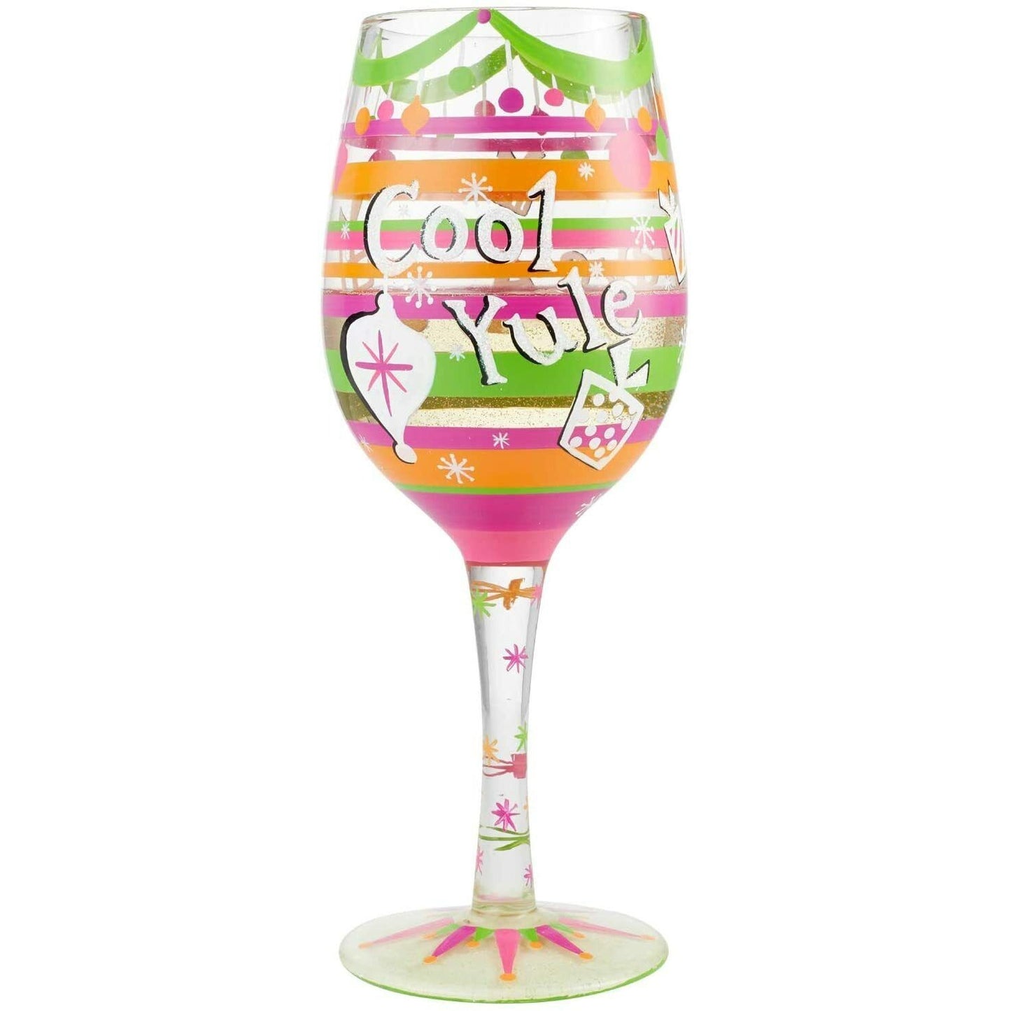 Lolita Wine Glass Love My Wine Cool Yule 15 oz Glass
