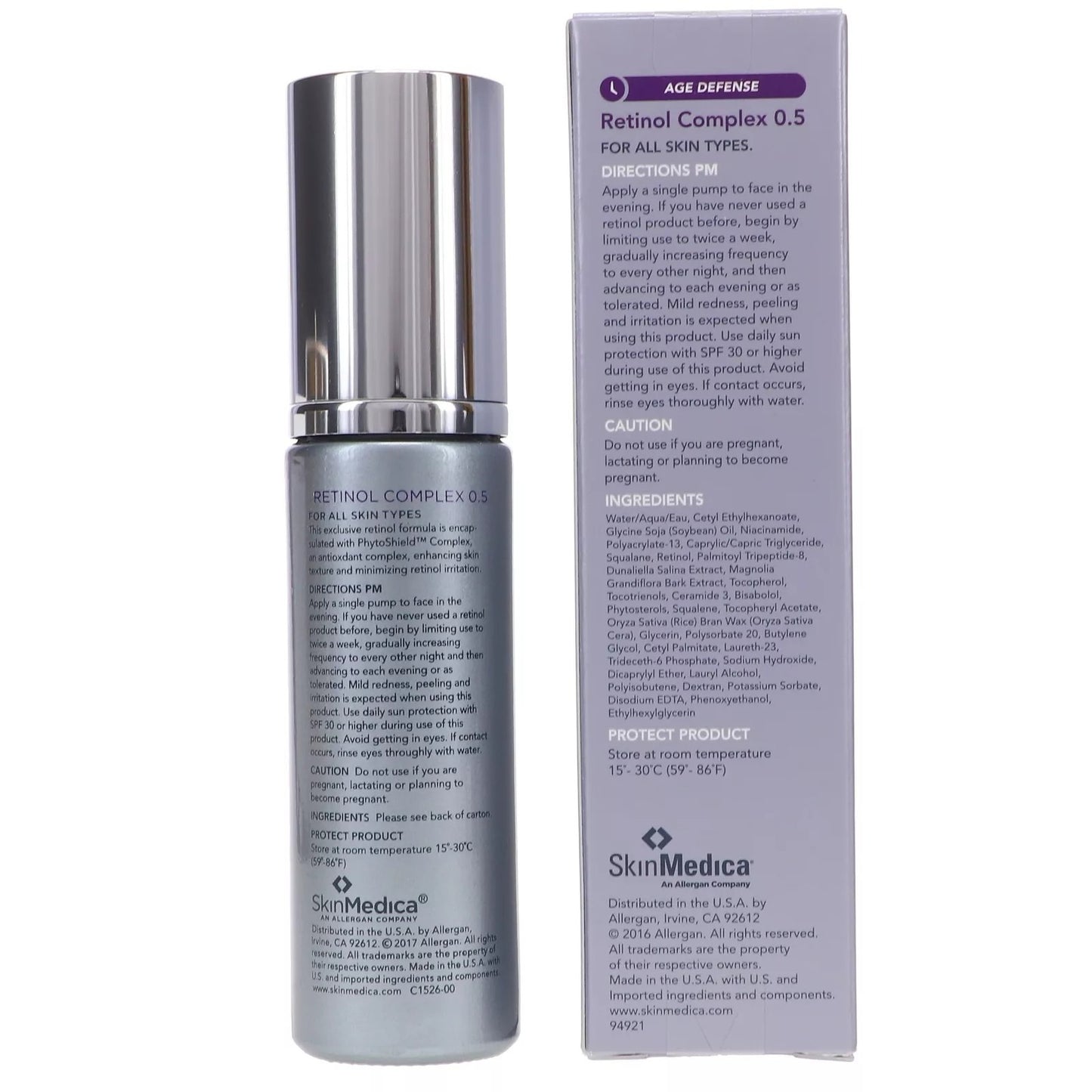 Skin Care SkinMedica Age Defense Retinol Complex 0.5 oz.