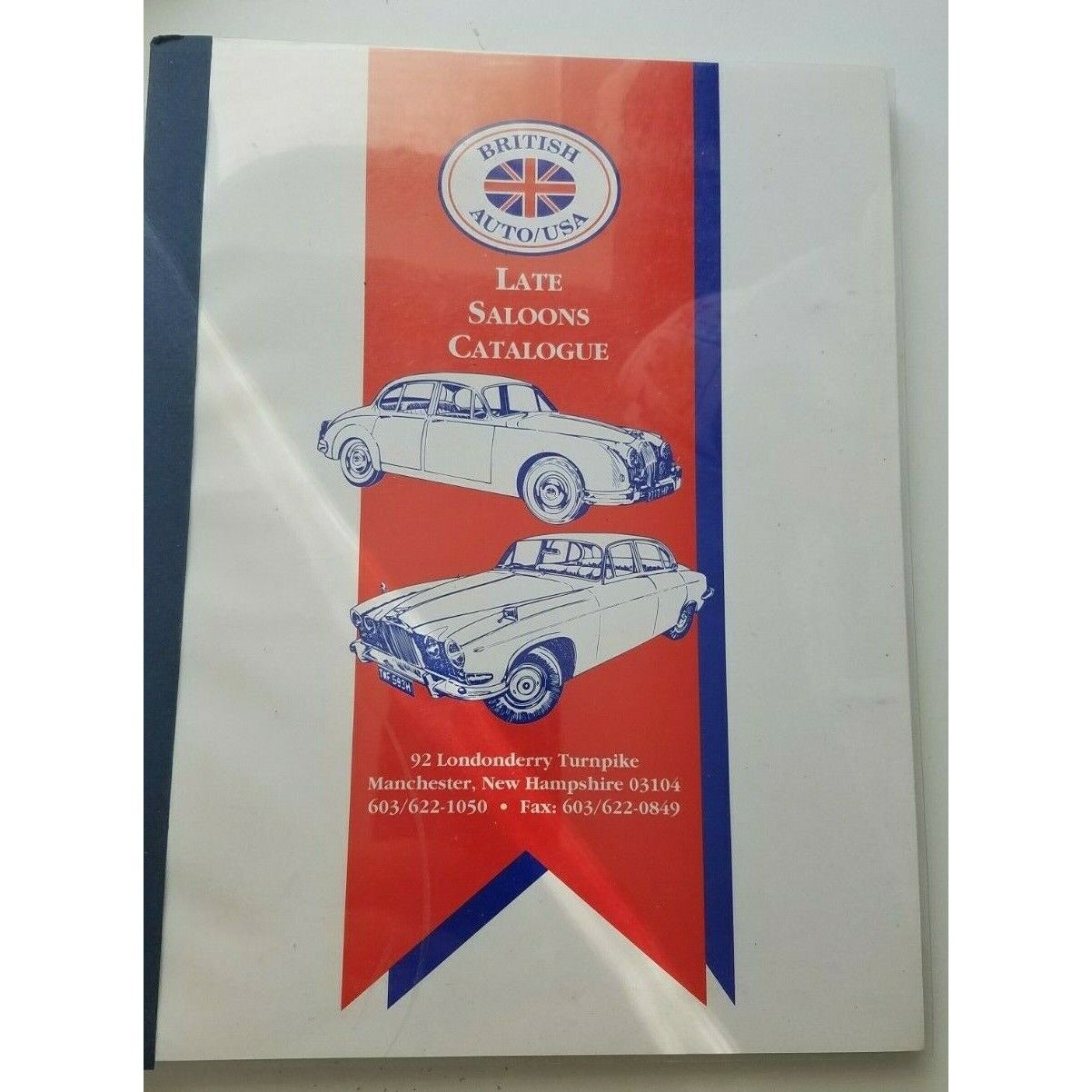 Book British Auto USA Late Saloons Catalogue Jaguar Custom Order Form inside