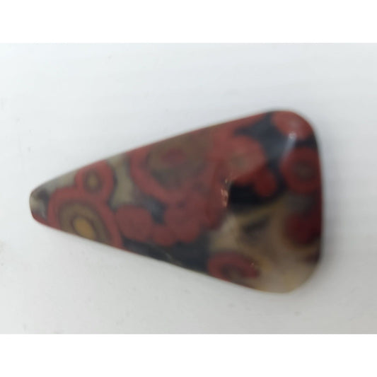 Gemstone Loose Morgan Hill Poppy Jasper Stone Cabochon Pendant Size 35 ct  6.9 gr