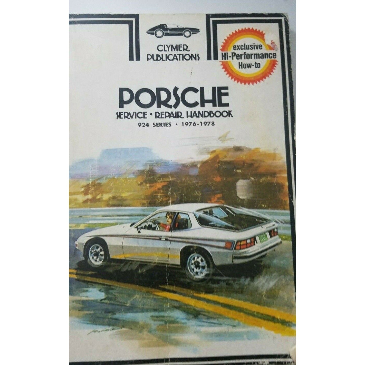 Book 1976-78  Clymer Publication Porsche Service Repair Handbook 924 Series
