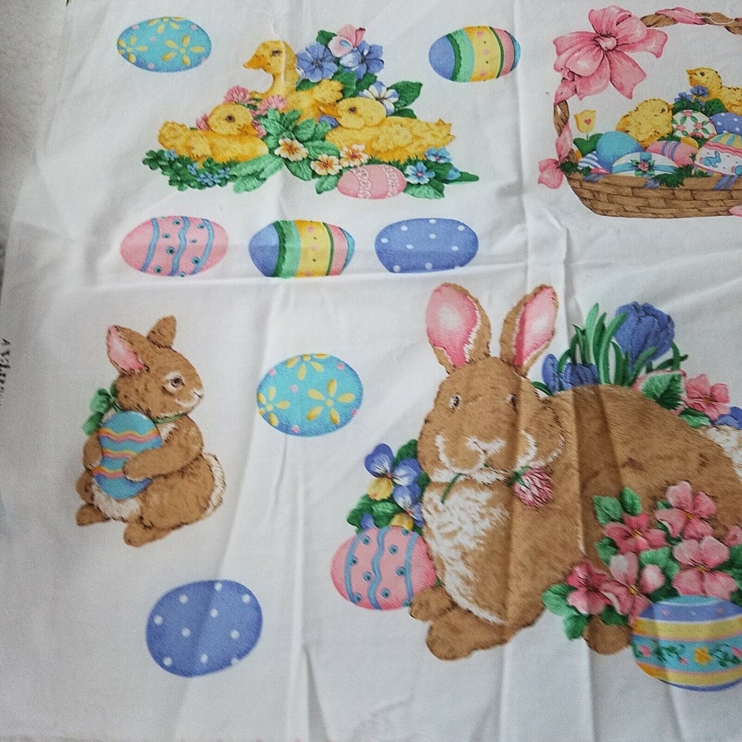 Craft Cranston Print Works Spring Fever Applique Printed Fabric Pattern Instructions