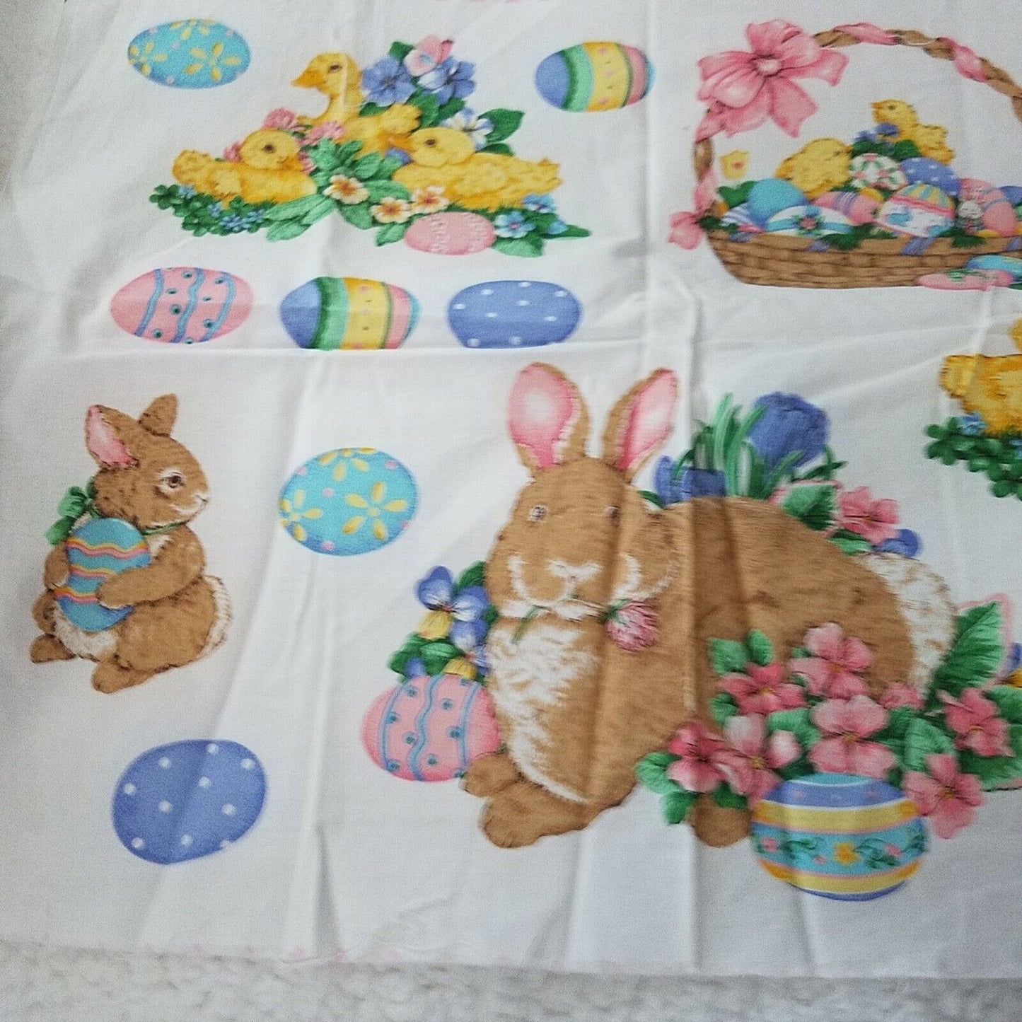 Craft Cranston Print Works Spring Fever Applique Printed Fabric Pattern Instructions
